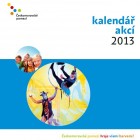 Titulka materiálu Kalendář akcí 2013.